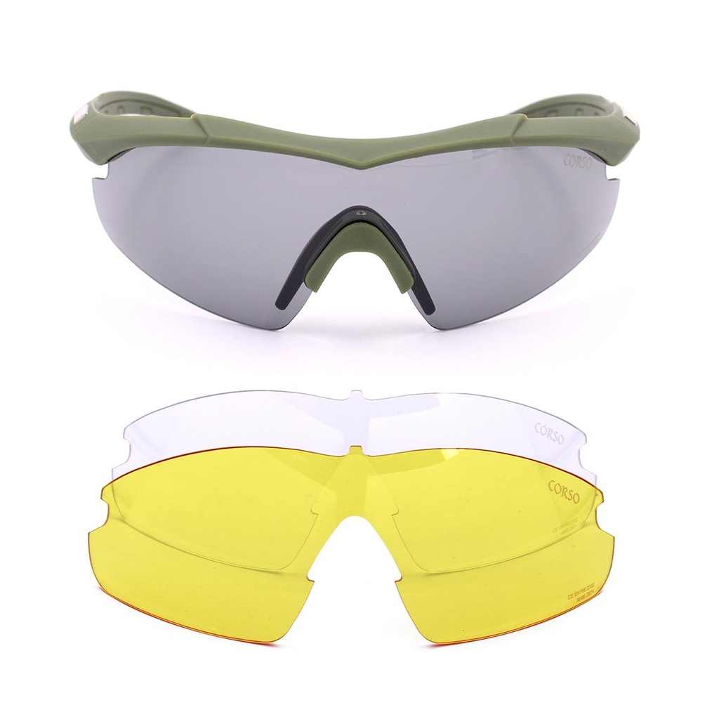 GAFA CORSO REVENGE BOW 3 LENTES VERDE