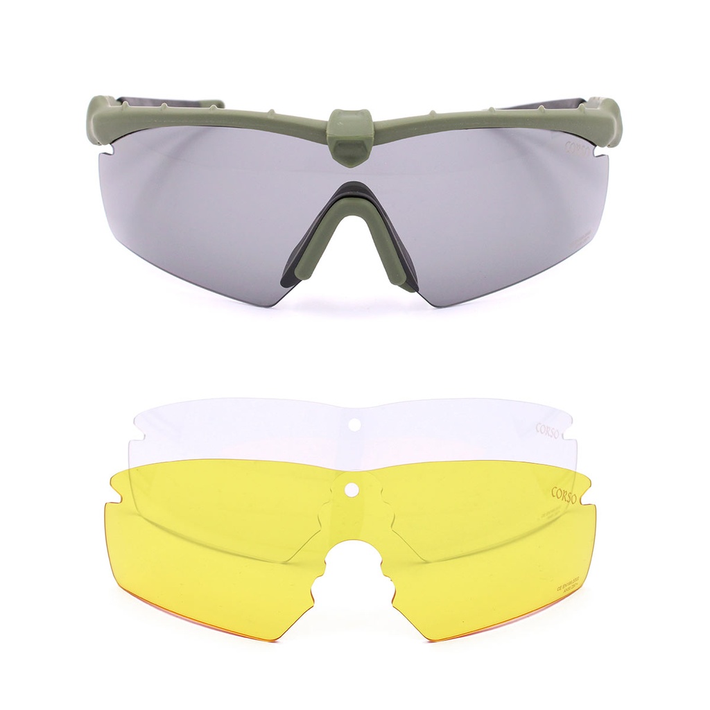 GAFA CORSO REVENGE ROGER 3 LENTES VERDE