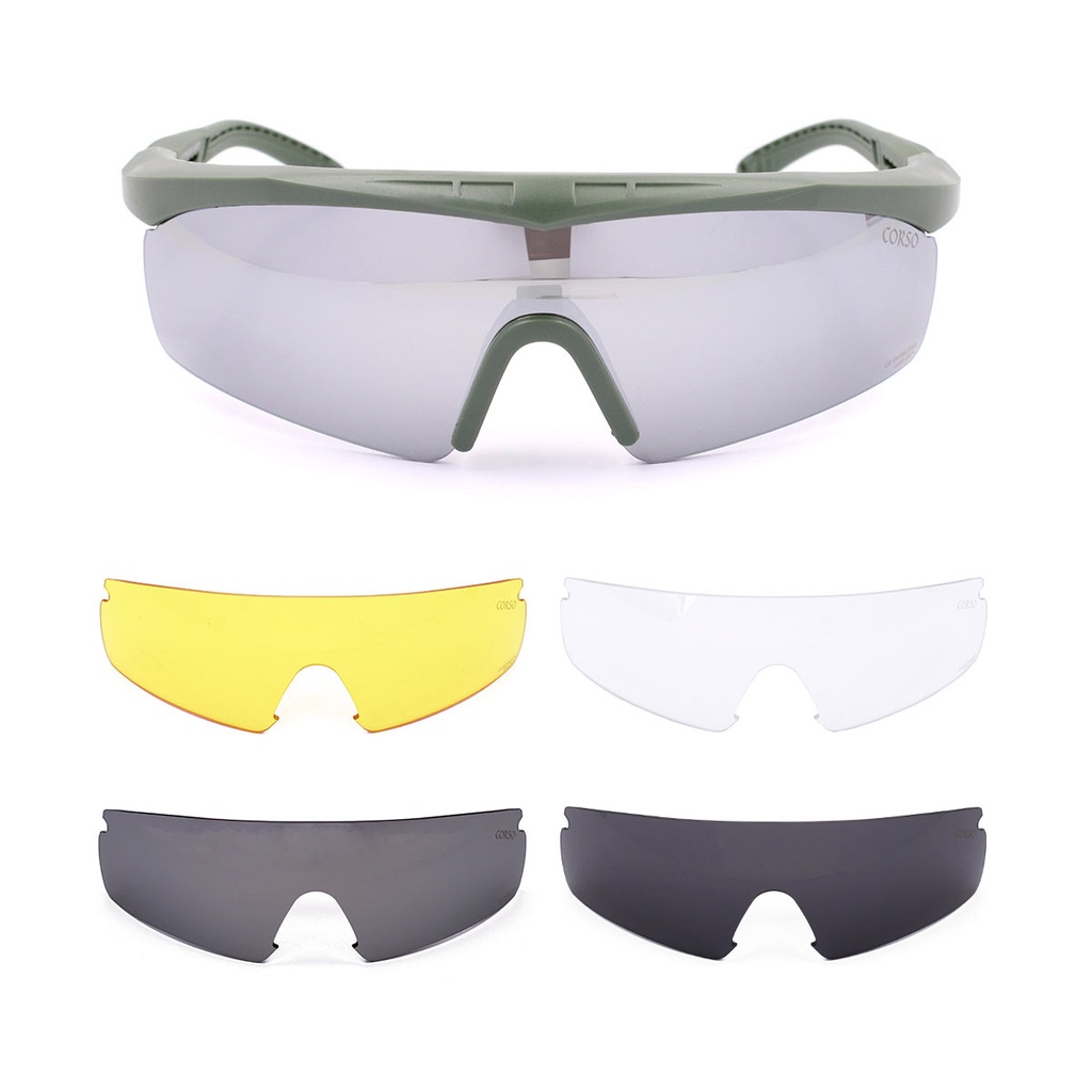GAFA CORSO REVENGE MASTER 4 LENTES VERDE