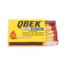 CERILLAS QBEK SEGURIDAD 40 UND. MADERA