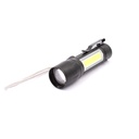 LINTERNA SAN YAN  LED RECARGABLE C/USB MINI NEGRO