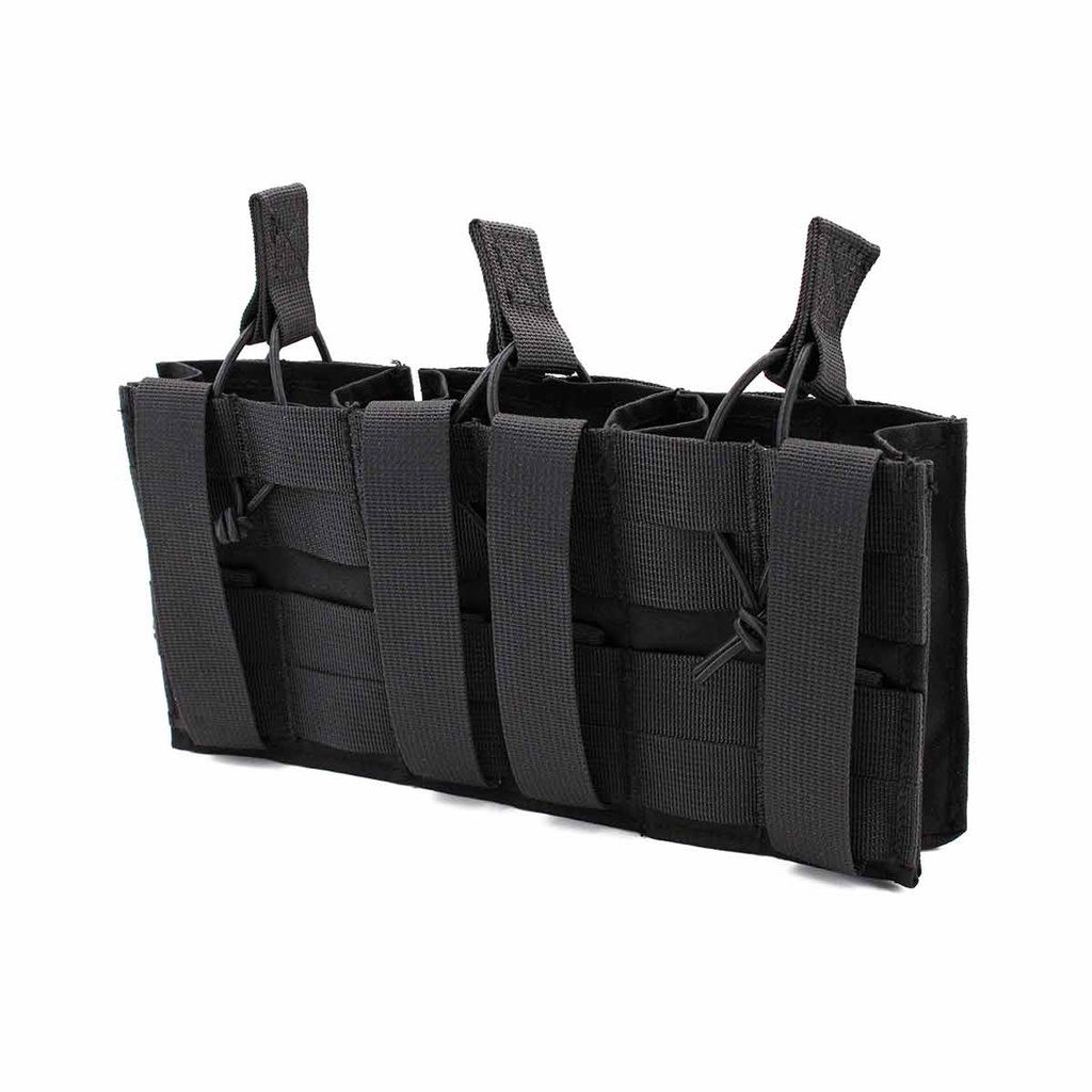 POUCH CORSO CARGADOR G36 TRIPLE DAGGER MOLLE NEGRO
