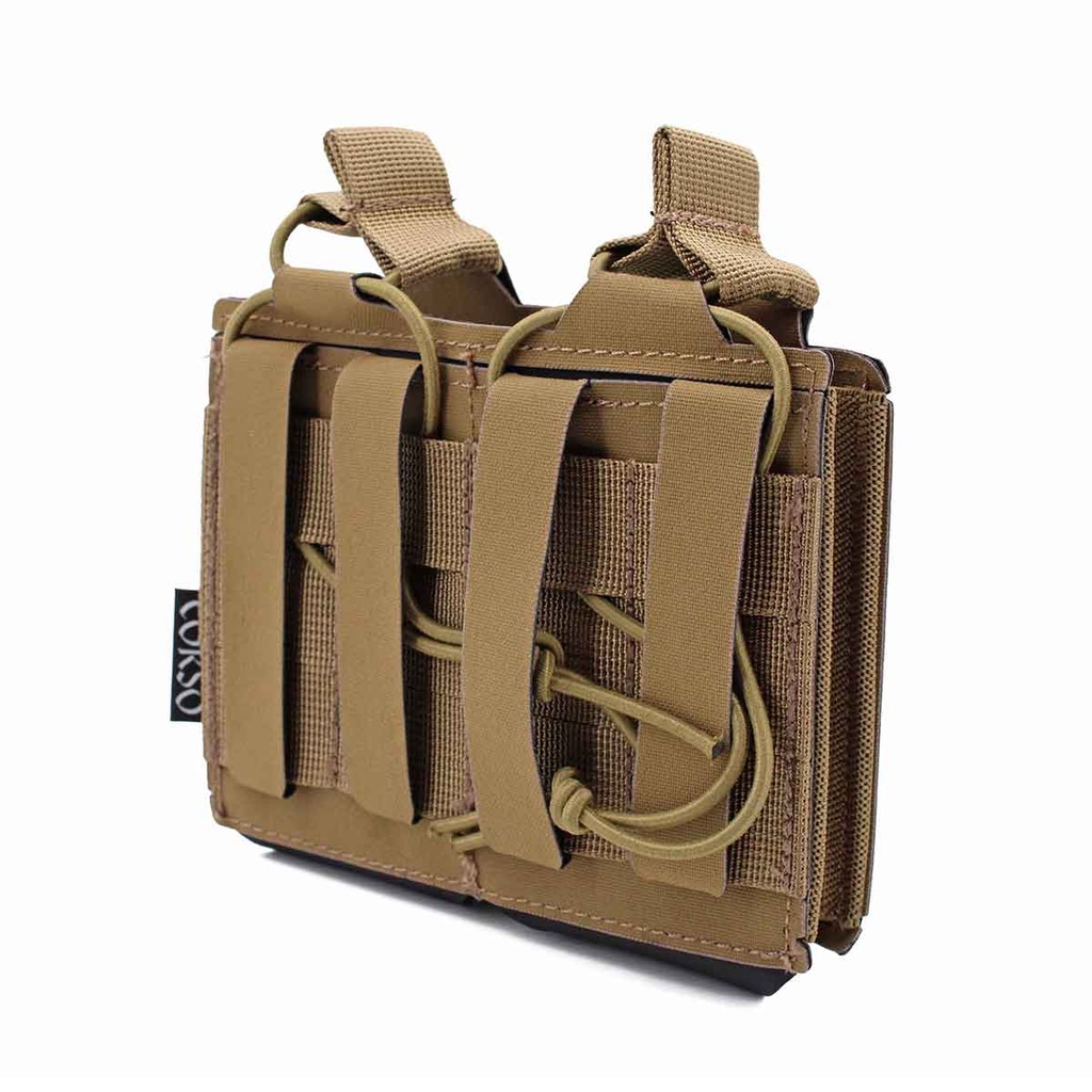 POUCH CORSO CARGADOR G36 DOBLE DAGGER LASER COYOTE