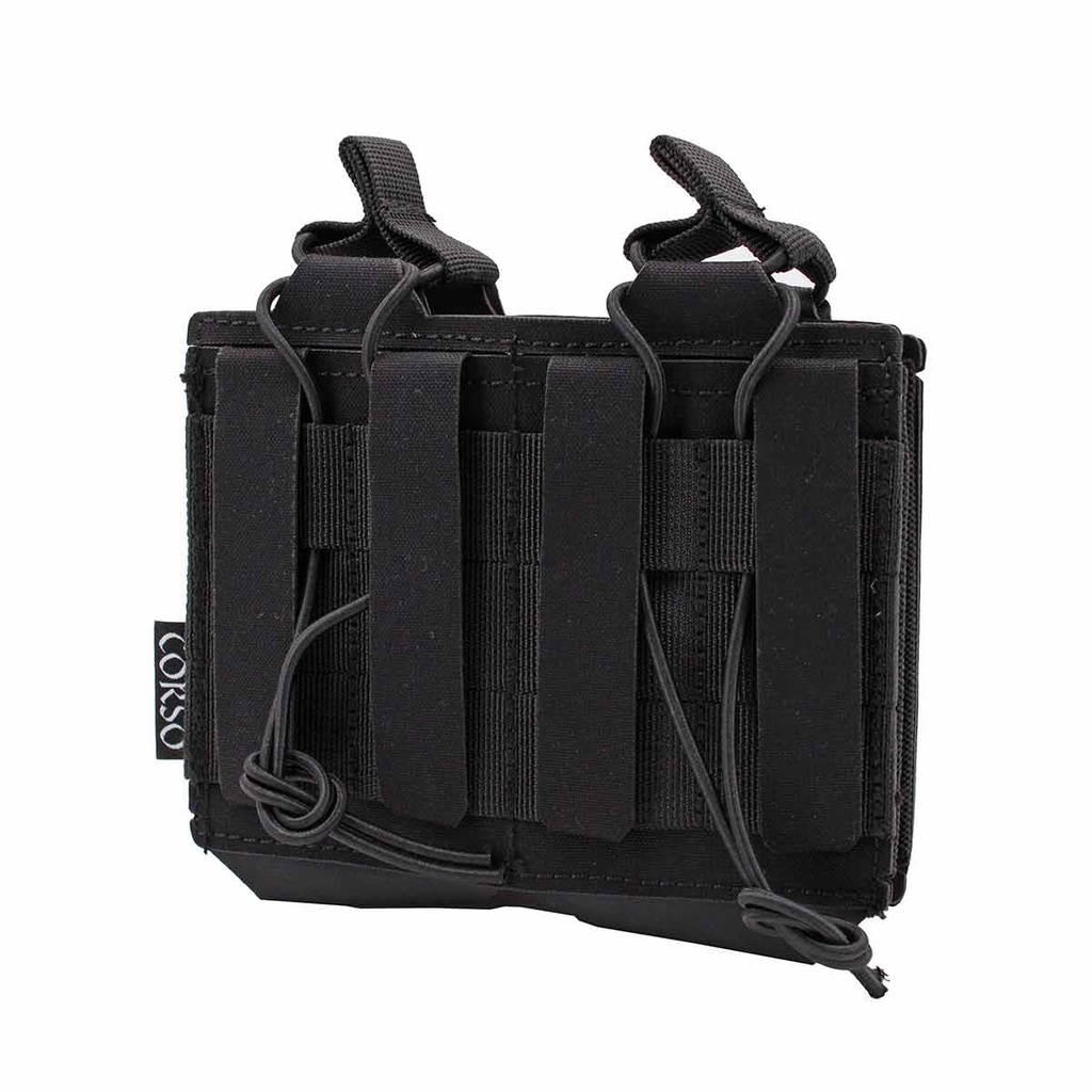 POUCH CORSO CARGADOR G36 DOBLE DAGGER LASER NEGRO
