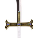 KATANA BH MINI 2056 OPC 40CM ACERO NEGRA-BLANCA