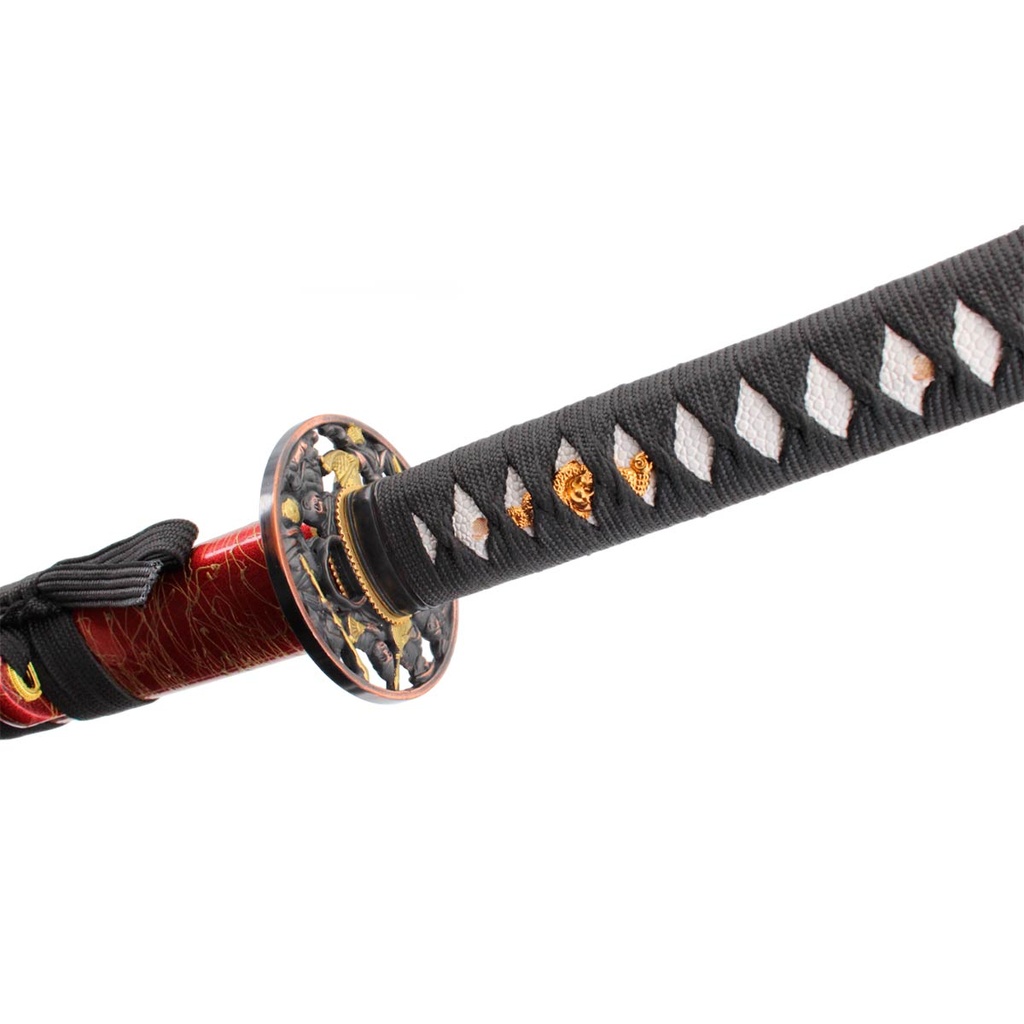 KATANA BH 4030 ORN 104CM ACERO ROJA