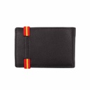 CARTERA PIEL BANDA ESPAÑA ELASTICA LATERAL NEGRA