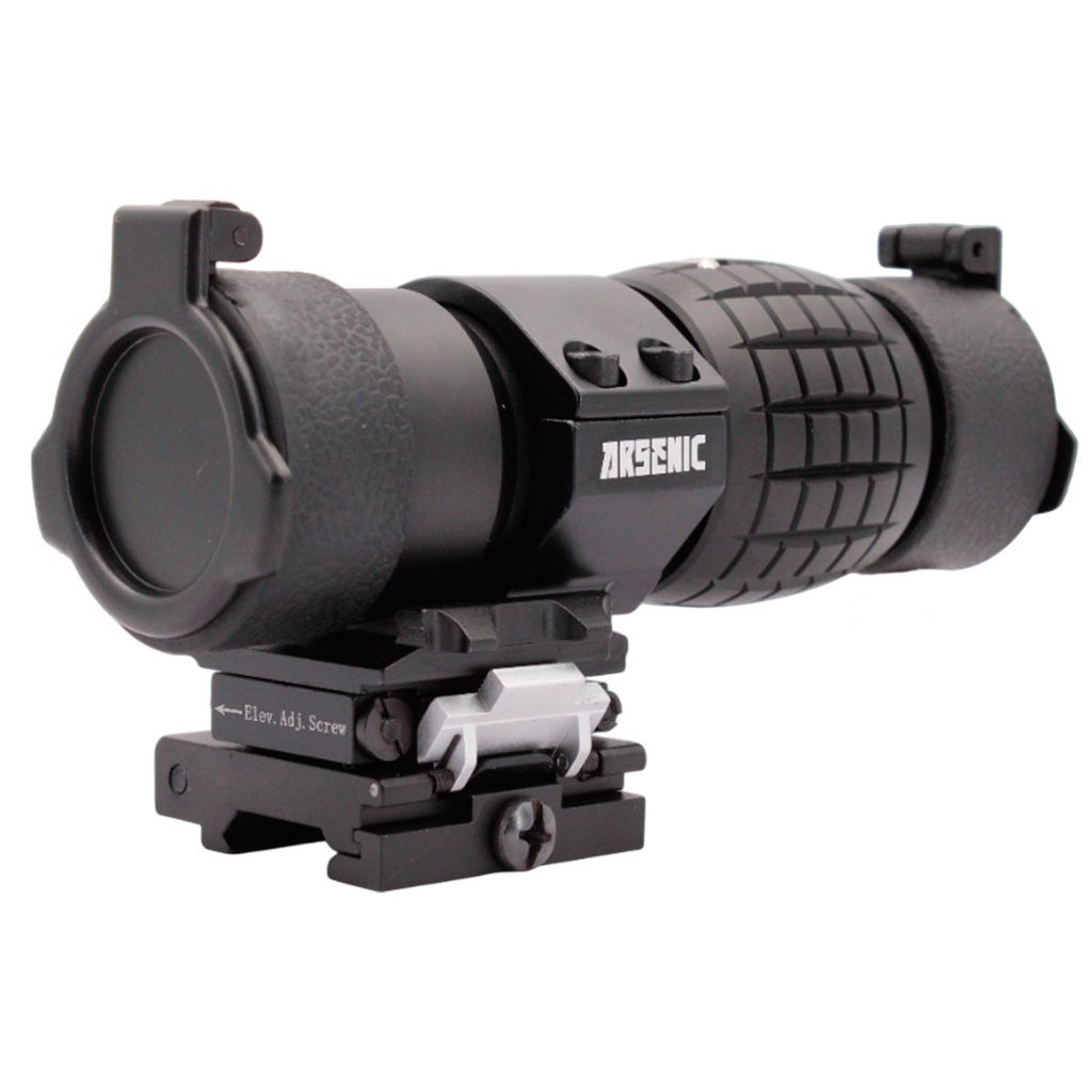 VISOR MAGNIFICADOR ARSENIC ARGON 3X30 AS8212 NEGRO