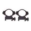 MONTURA ARSENIC 25MM BAJA AS403 NEGRO