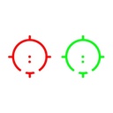 SET ARSENIC ARGON RED DOT & MAGNIFICADOR AS558 y G33 NEGRO