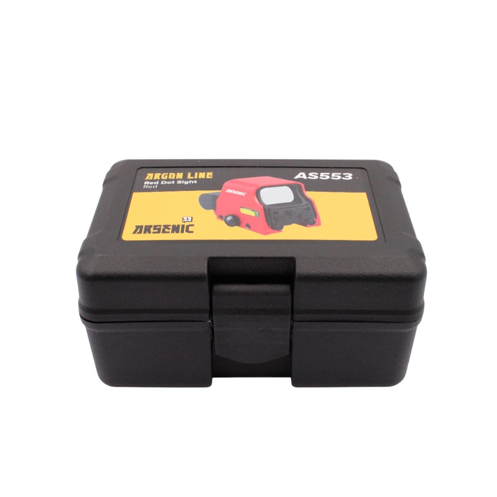 VISOR ARSENIC ARGON AS553 NEGRO-ROJO