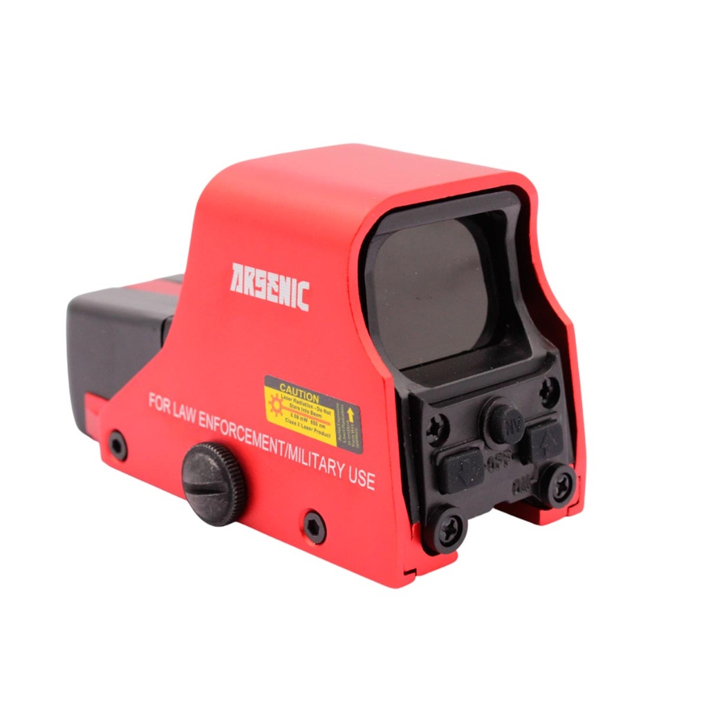 VISOR ARSENIC ARGON AS551R NEGRO-ROJO