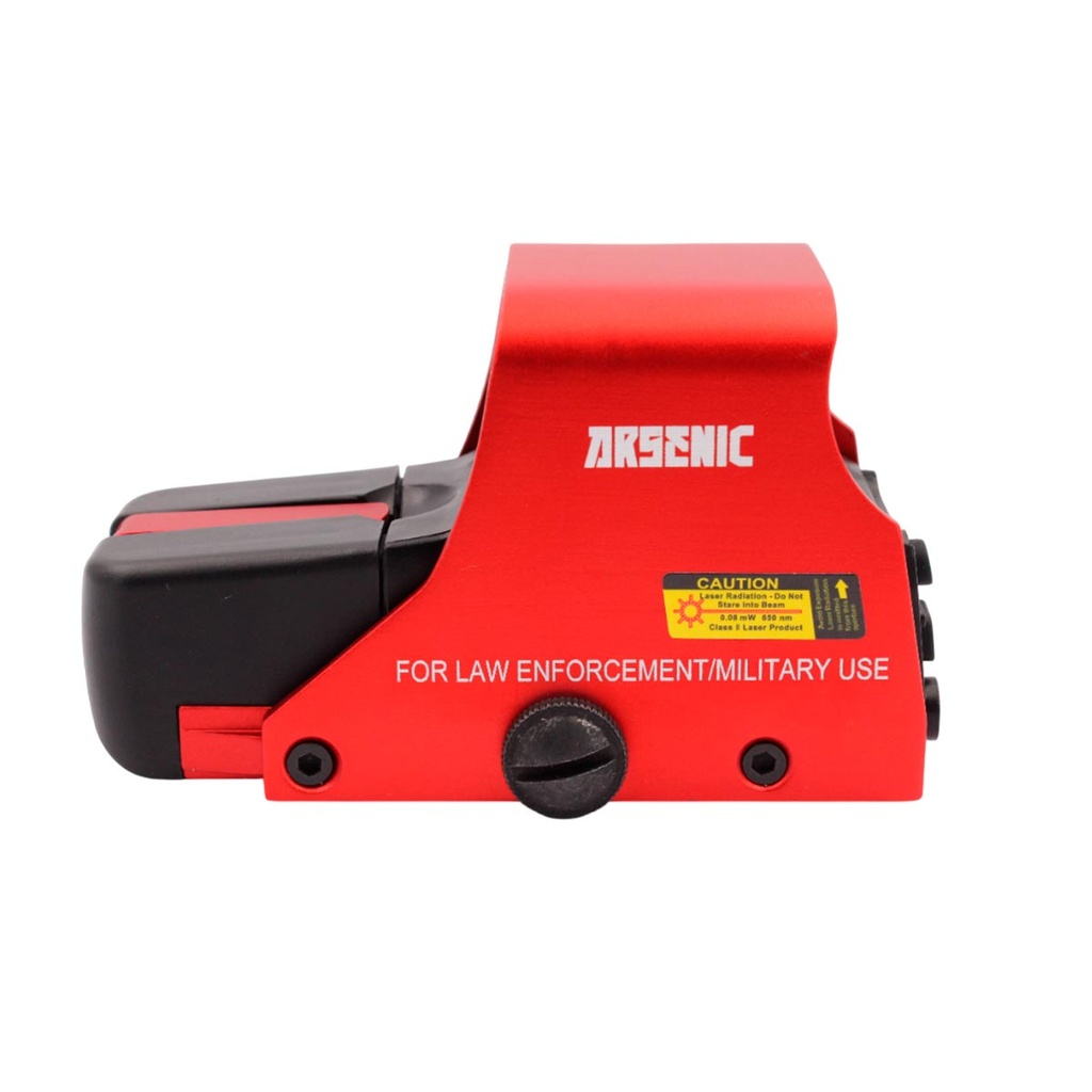 VISOR ARSENIC ARGON AS551R NEGRO-ROJO