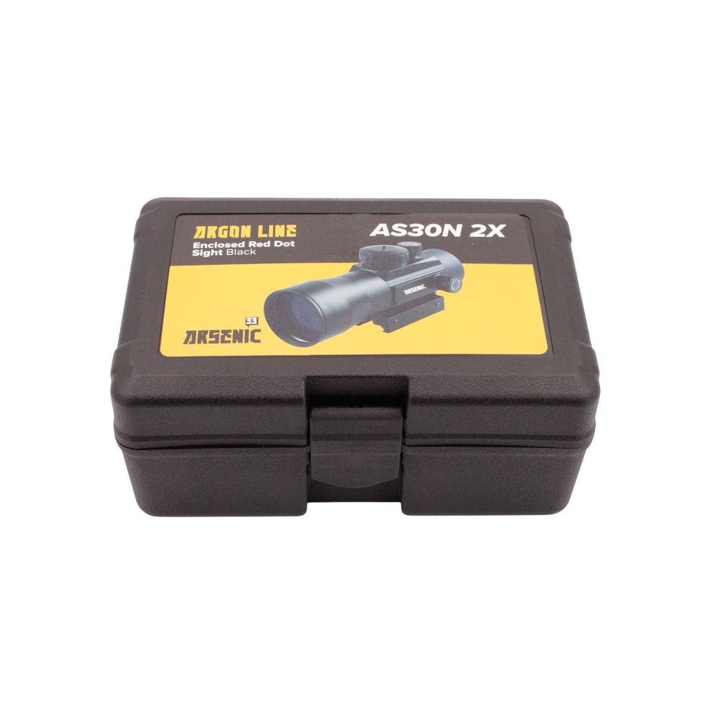 VISOR ARSENIC ARGON AS30N 2X30 NEGRO