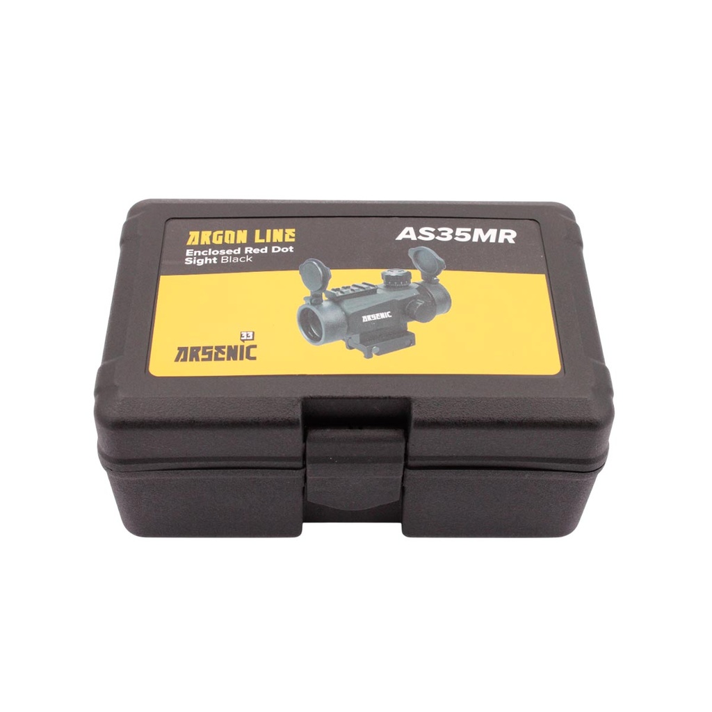 VISOR ARSENIC ARGON RED DOT AS35MR NEGRO