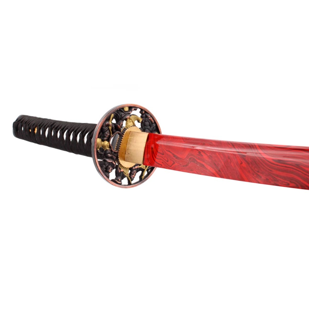 KATANA BH 4026 ORN 104CM ACERO ROJA