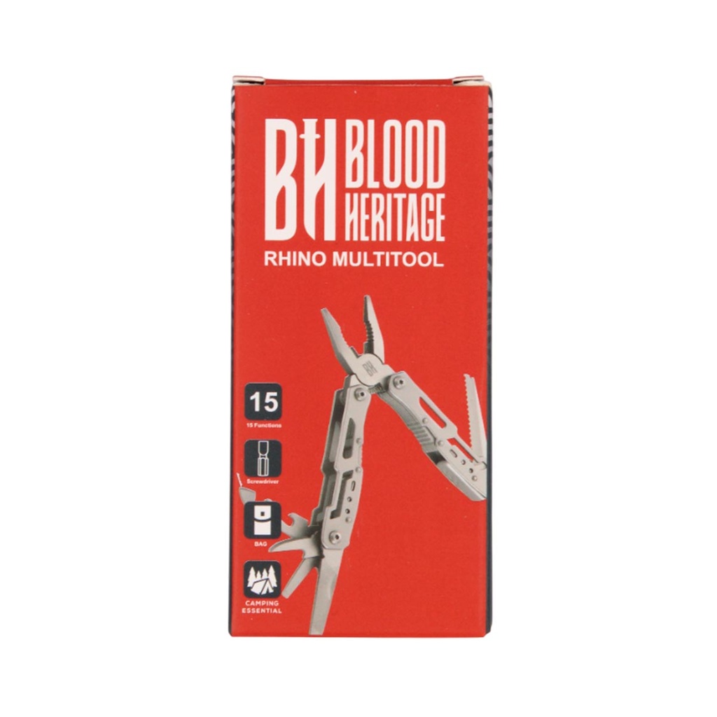 ALICATE BH RHINO MULTIUSOS PLATA