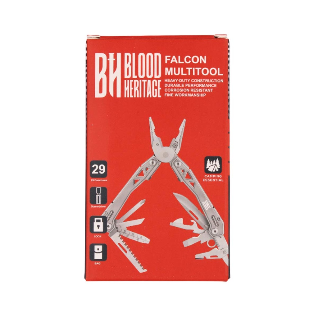 ALICATE BH FALCON MULTIUSOS PLATA