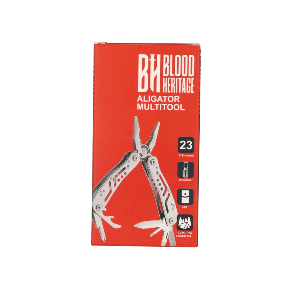 ALICATE BH ALIGATOR MULTIUSOS PLATA