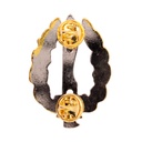 EMBLEMA BOINA IMMORTAL COE DORADO-PLATA