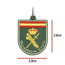 LLAVERO IMMORTAL PVC GUARDIA CIVIL VERDE