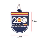 LLAVERO IMMORTAL PVC POLICIA NACIONAL 200 ANIVERSARIO AZUL
