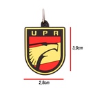 LLAVERO IMMORTAL PVC UPR NEGRO