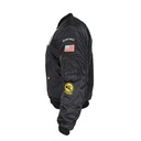CAZADORA BOMBER IMMORTAL PARCHES NEGRA