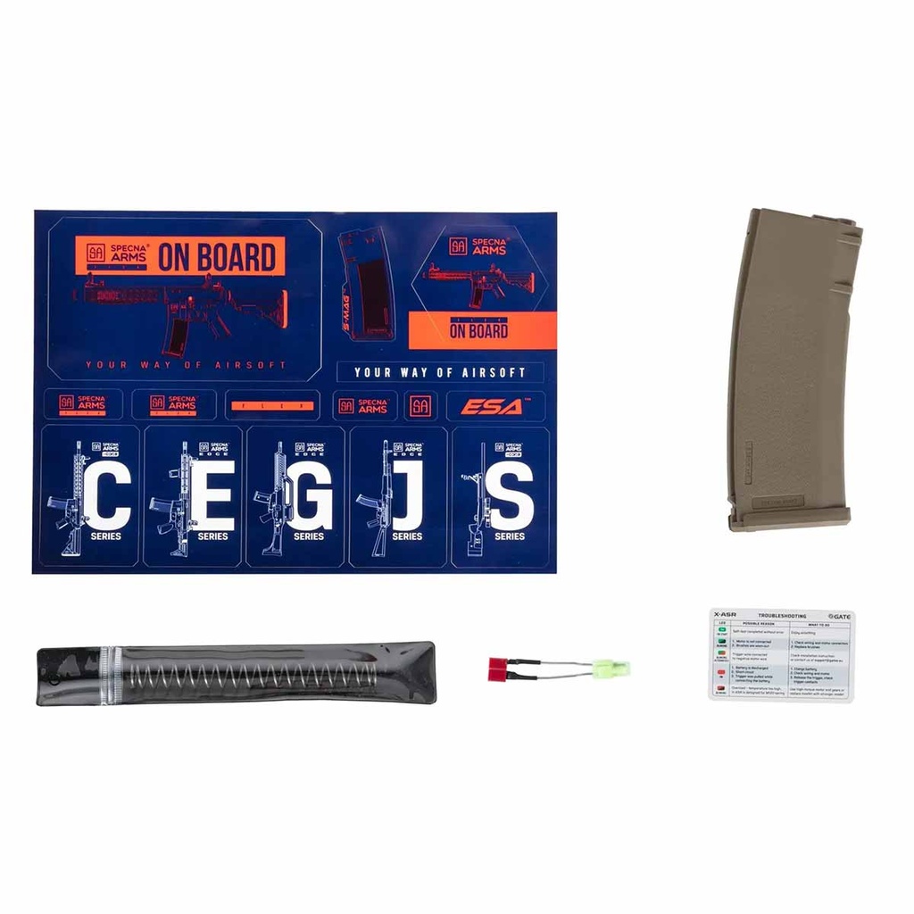 FUSIL SPECNA ARMS SA-F03 FLEX GEN.2 X-ASR NEGRO-TAN