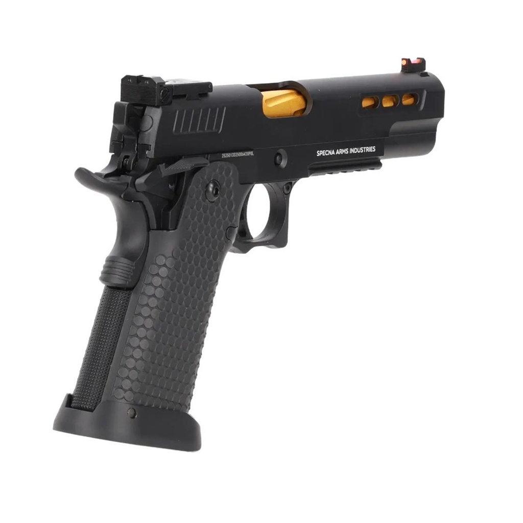 PISTOLA SPECNA ARMS SA-VGP06 VAPOR NEGRA-DORADA