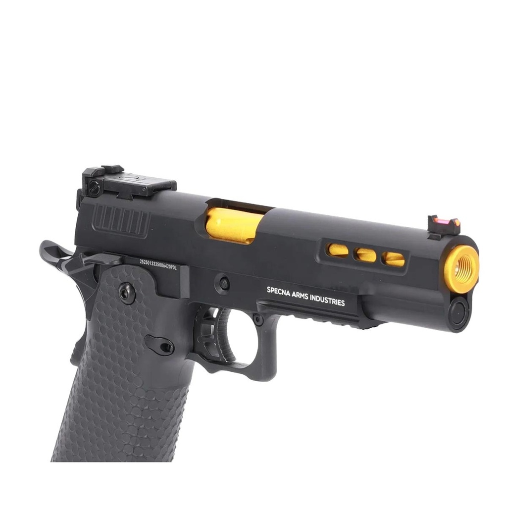 PISTOLA SPECNA ARMS SA-VGP06 VAPOR NEGRA-DORADA