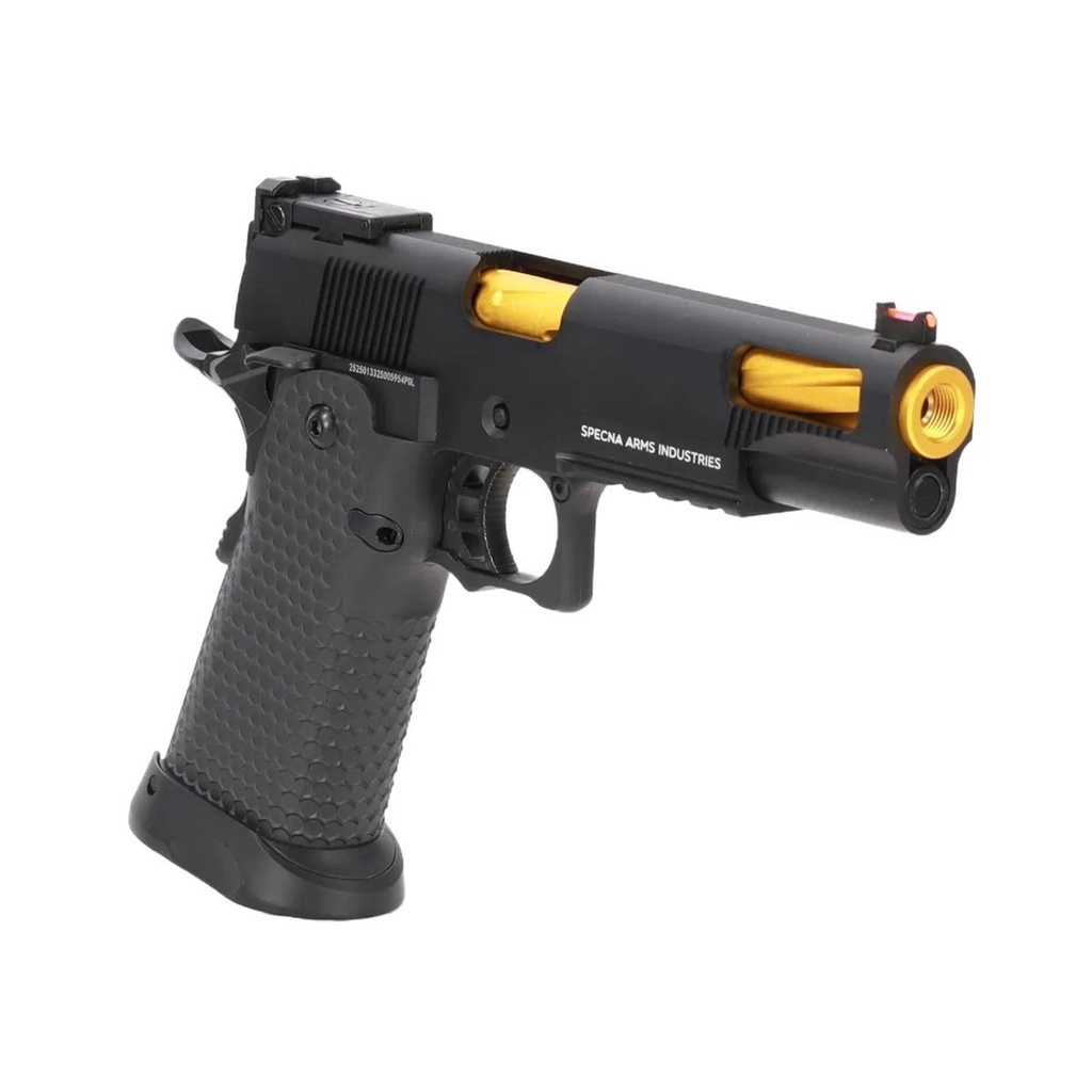 PISTOLA SPECNA ARMS SA-VGP07 VAPOR NEGRA-DORADA