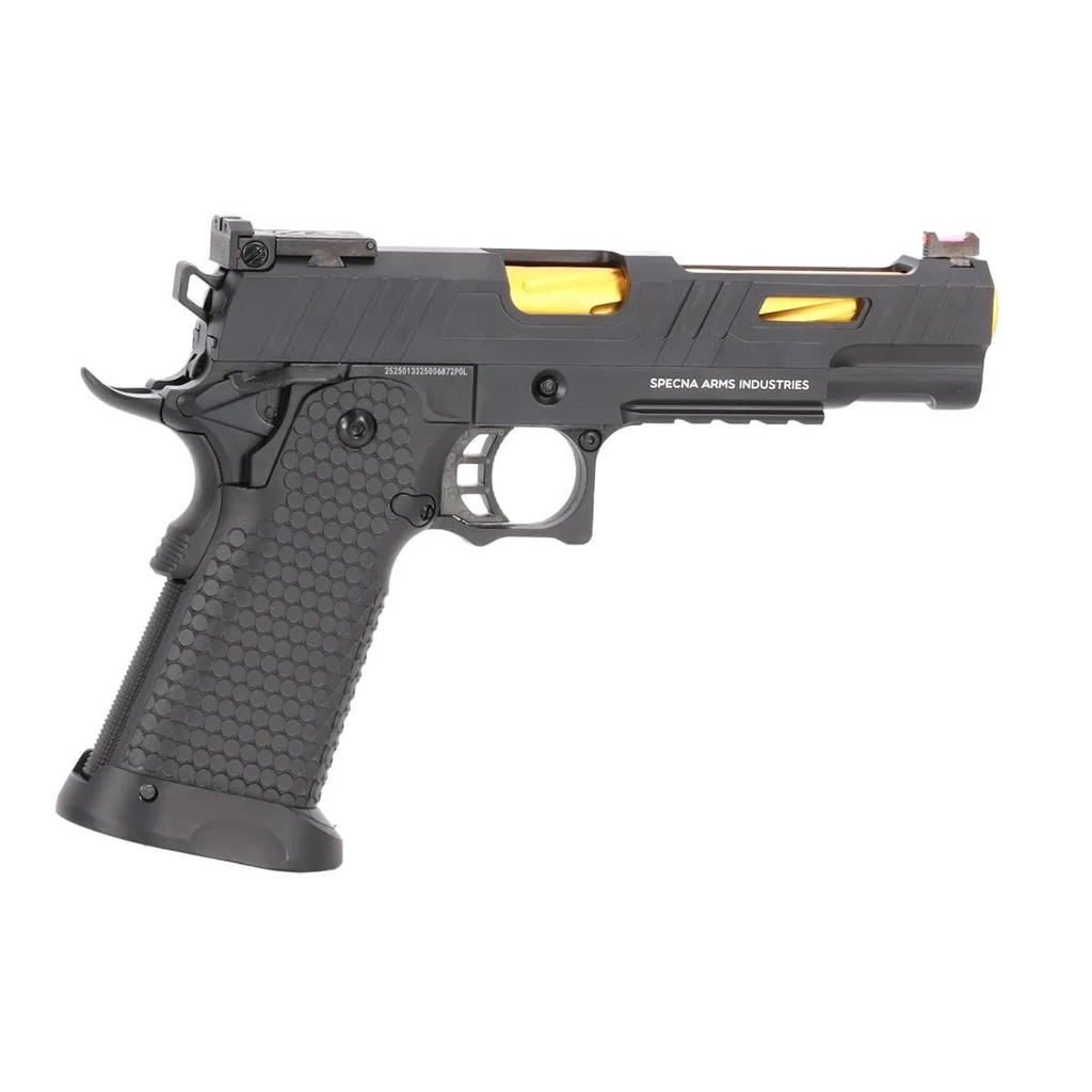 PISTOLA SPECNA ARMS SA-VGP09 VAPOR NEGRA-DORADA
