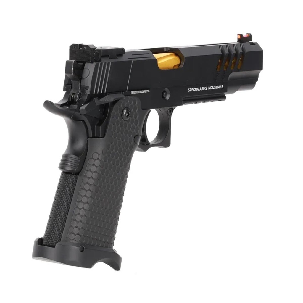 PISTOLA SPECNA ARMS SA-VGP10 VAPOR NEGRA-DORADA