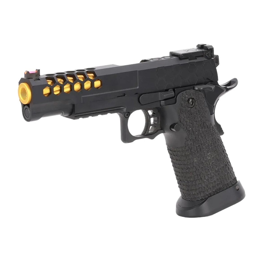 PISTOLA SPECNA ARMS SA-VGP15 VAPOR NEGRA-DORADA