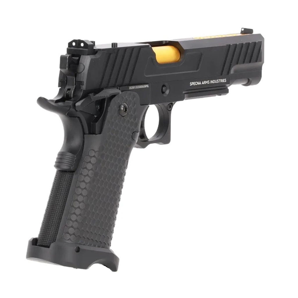 PISTOLA SPECNA ARMS SA-VGP19 VAPOR NEGRA-DORADA