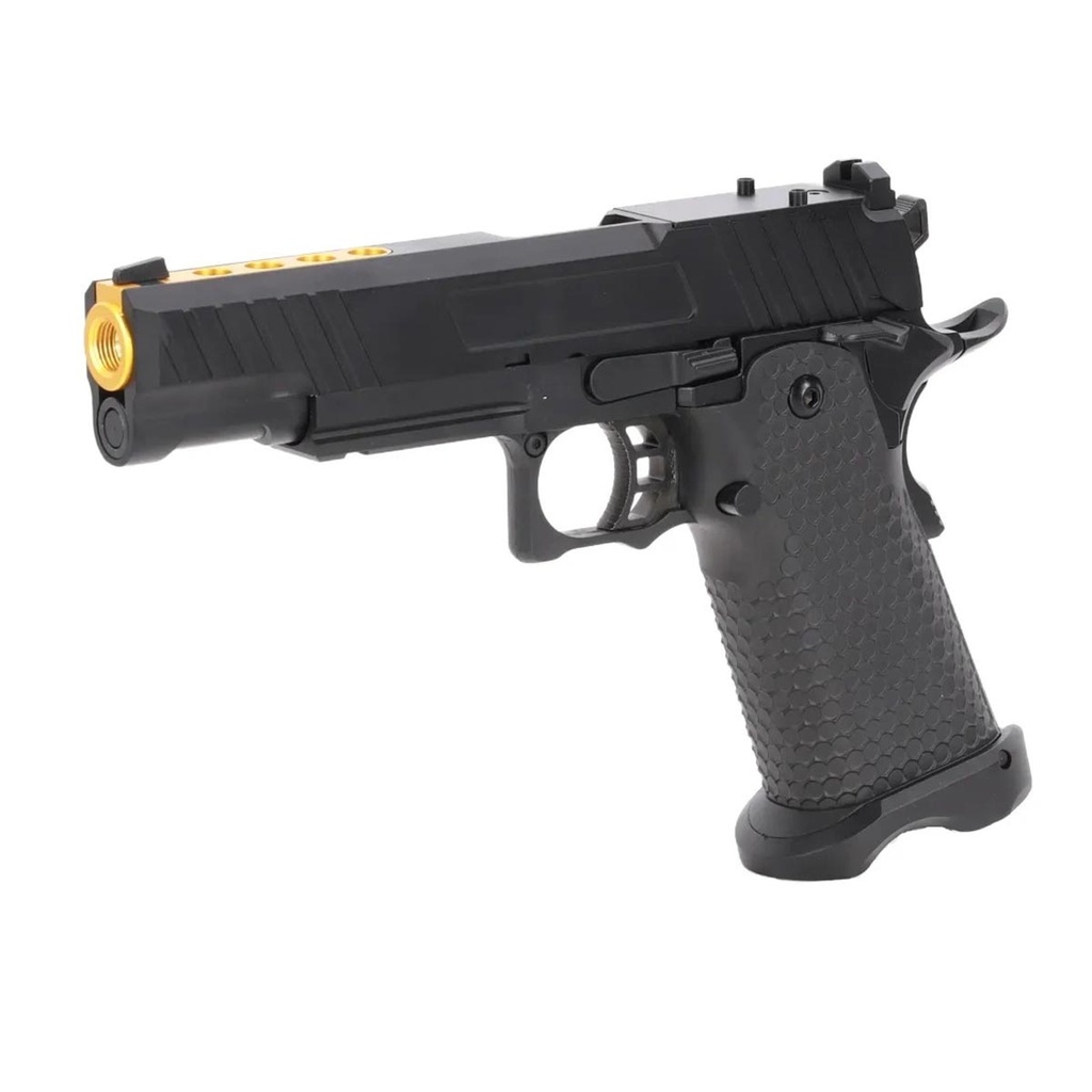 PISTOLA SPECNA ARMS SA-VGP19 VAPOR NEGRA-DORADA