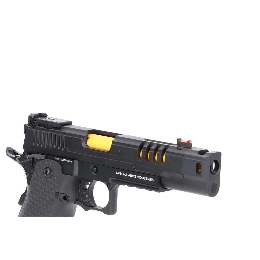 PISTOLA SPECNA ARMS SA-VGP23 VAPOR NEGRA-DORADA