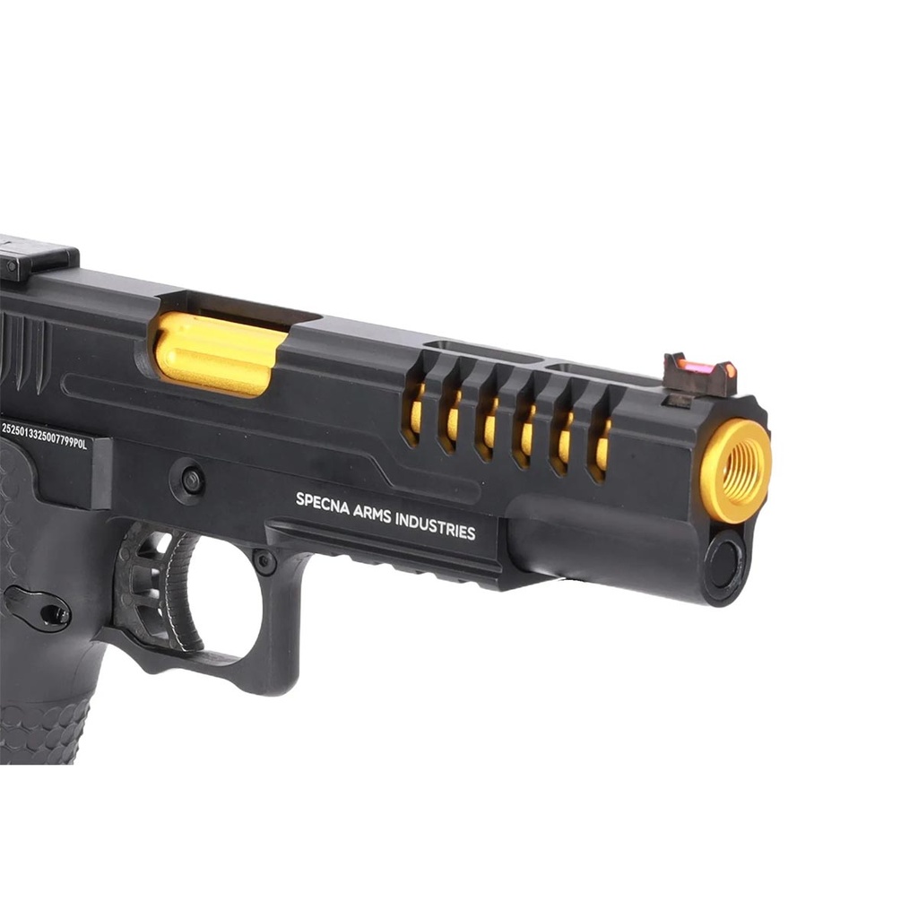 PISTOLA SPECNA ARMS SA-VGP25 VAPOR NEGRA-DORADA