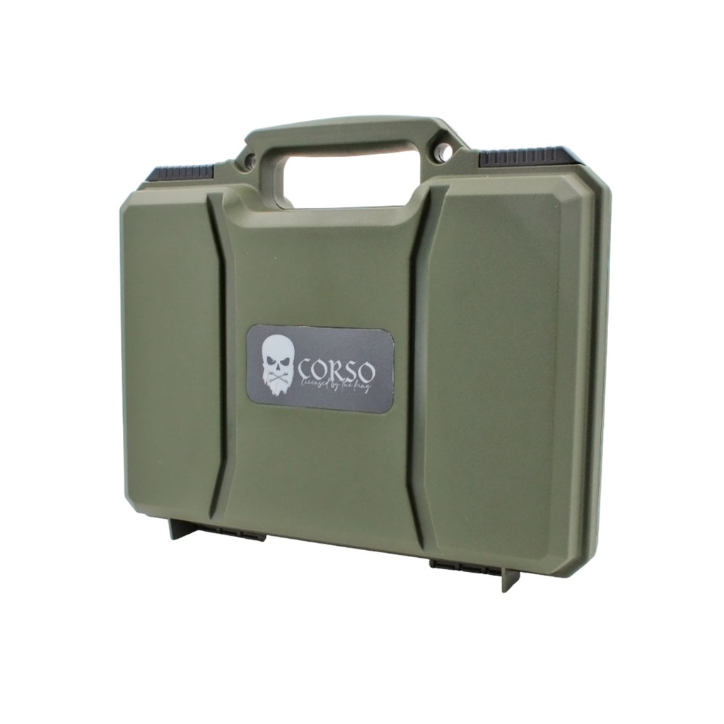 MALETIN PISTOLA CORSO RIGIDO CORSAIR MK1 29CM VERDE