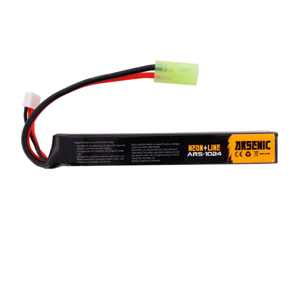 BATERIA ARSENIC PRO LIPO 11.1V 1450MAH 25C/50C 1STICK NEGRA