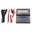 CARGADOR BATERIA ARSENIC B6AC BALANCEADOR LIPO/LIFE/NIMH 80W NEGRO