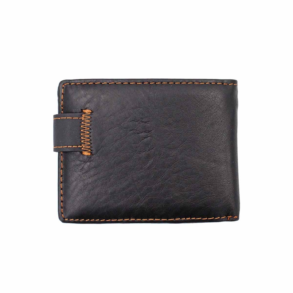 CARTERA PIEL CALAVERA PIRATA PAÑUELO NEGRO