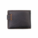 CARTERA PIEL CALAVERA PIRATA PAÑUELO NEGRO