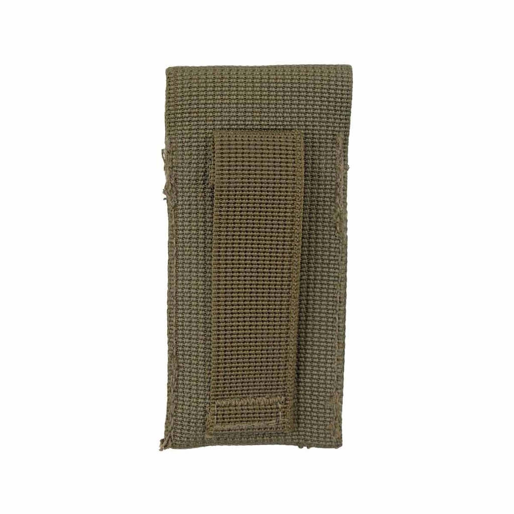 FUNDA NAVAJA LONA MILITAR VERDE