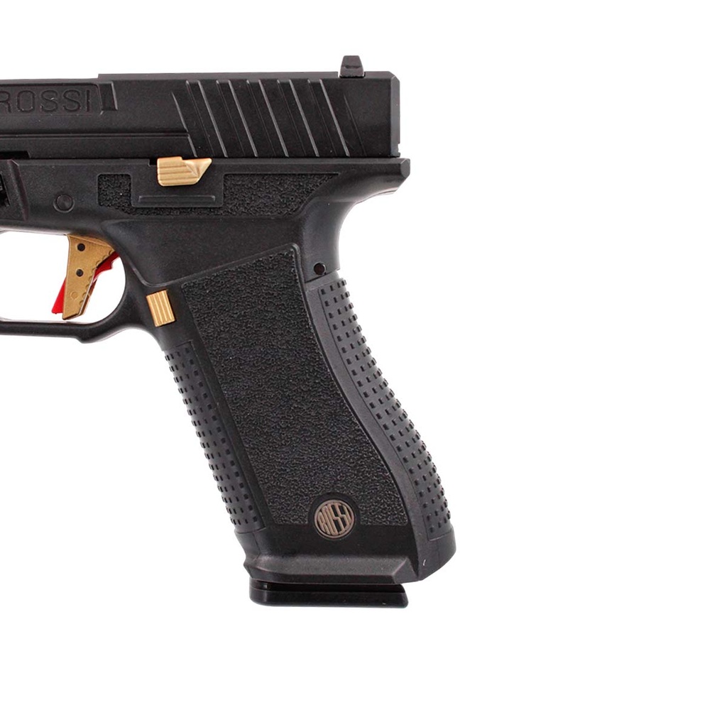 PISTOLA ROSSI GUARDIAN  S1 GAS NEGRA-DORADA
