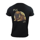 CAMISETA IMMORTAL PUG LIFE NEGRA