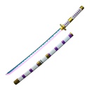 KATANA BH MADERA LED HUMO 3133 OPC 103CM BLANCA-MORADA