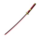 KATANA BH MADERA LED HUMO 3132 OPC 103CM ROJA