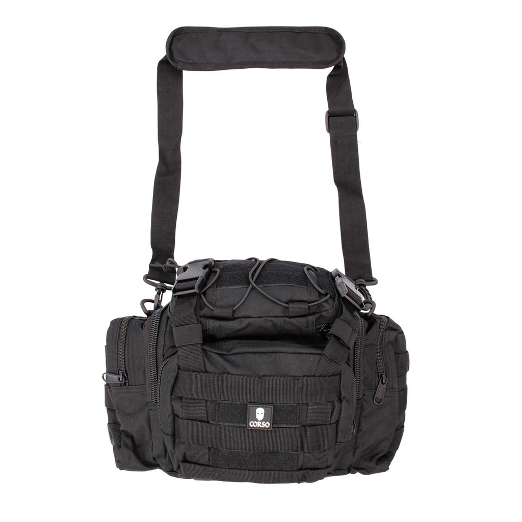 RIÑONERA CORSO ROGUE TACTICA MOLLE MK3 NEGRA